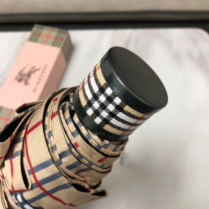 Luxury Womens Umbrella Burberry Horse Check Umbrella in White A144PP100 AA149462