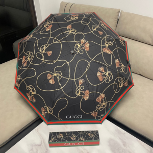 Gucci Printed Umbrella Black 