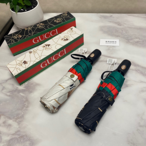 Luxury Womens Umbrella Gucci Printed Umbrella in Black A144PP100 AA149459