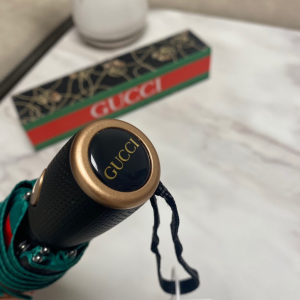 Luxury Womens Umbrella Gucci Printed Umbrella in Black A144PP100 AA149459