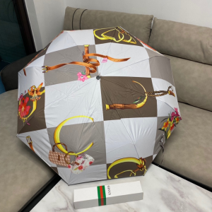 Gucci Printed Umbrella White 