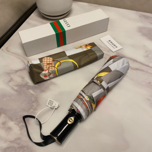 Luxury Womens Umbrella Gucci Printed Umbrella in White A144PP100 AA149456