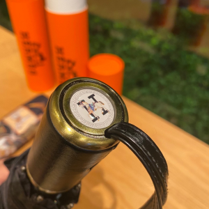 Luxury Womens Umbrella Hermes Horse Printed Umbrella in Black A144PP100 AA149460