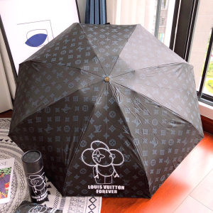 Louis Vuitton Black Monogram Umbrella 