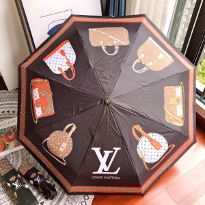 Louis Vuitton LV Bag Printed Black Umbrella 