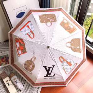 Louis Vuitton LV Bag Printed White Umbrella 