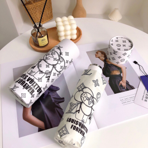 Luxury Womens Umbrella Louis Vuitton White Monogram Umbrella A144PP100 AA149440