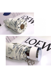 Luxury Womens Umbrella Louis Vuitton White Monogram Umbrella A144PP100 AA149440