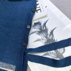 Luxury Womens Clothing Dior Blue Oblique Reversible Tank Top SML A154PP680 AA149836