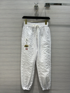 Louis Vuitton Monogram Pants White 