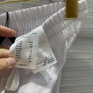 Luxury Womens Clothing Louis Vuitton Monogram Pants in White SML A154PP380 AA149837