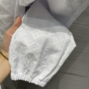 Luxury Womens Clothing Louis Vuitton Monogram Pants in White SML A154PP380 AA149837