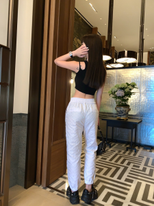 Luxury Womens Clothing Louis Vuitton Monogram Pants in White SML A154PP380 AA149837