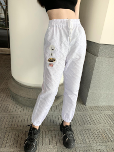 Luxury Womens Clothing Louis Vuitton Monogram Pants in White SML A154PP380 AA149837