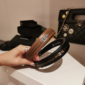 Luxury Womens Headband Chanel CC Logo Headband A152PP120 AA149821