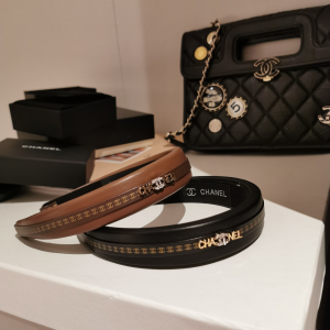 Luxury Womens Headband Chanel CC Logo Headband A152PP120 AA149821