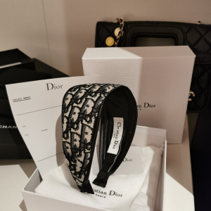 Luxury Womens Headband Dior Oblique Jacquard Headband A152PP120 AA149818