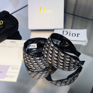 Luxury Womens Headband Dior Oblique Jacquard Headband A152PP120 AA149820