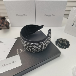 Luxury Womens Headband Dior Oblique Jacquard Headband A152PP120 AA149822