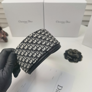 Luxury Womens Headband Dior Oblique Jacquard Headband A152PP120 AA149822