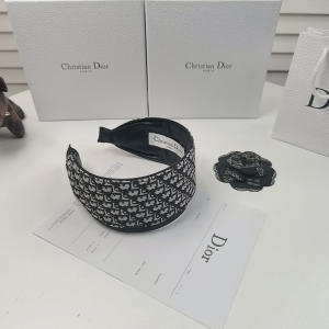 Luxury Womens Headband Dior Oblique Jacquard Headband A152PP120 AA149822