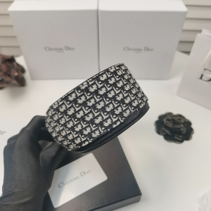 Luxury Womens Headband Dior Oblique Jacquard Headband A152PP120 AA149822