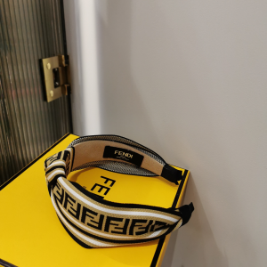 Luxury Womens Headband Fendi Classic FF Logo Headband A152PP120 AA149816
