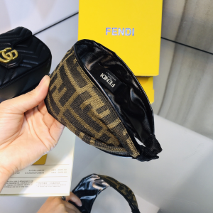 Fendi FF Logo Jacquard Headband 