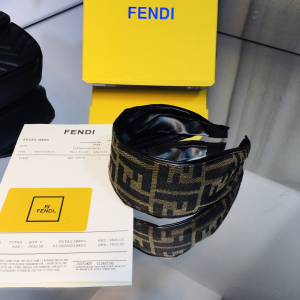 Luxury Womens Headband Fendi FF Logo Jacquard Headband A152PP120 AA149819