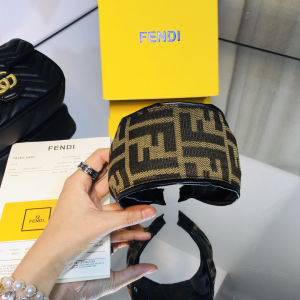Luxury Womens Headband Fendi FF Logo Jacquard Headband A152PP120 AA149819