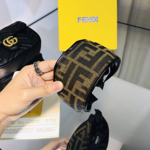 Luxury Womens Headband Fendi FF Logo Jacquard Headband A152PP120 AA149819