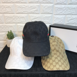 Luxury Womens Hats Gucci GG Canvas Web Baseball Cap Hats Beige A190PP100 AA149939