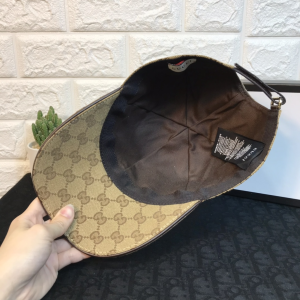 Luxury Womens Hats Gucci GG Canvas Web Baseball Cap Hats Beige A190PP100 AA149939