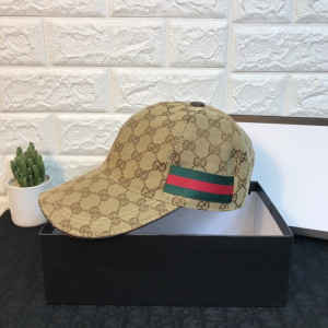 Luxury Womens Hats Gucci GG Canvas Web Baseball Cap Hats Beige A190PP100 AA149939