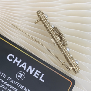 Luxury Womens Jewelry Chanel Diamond CC Logo Gold Hair Accessory A205PP160 AA150069