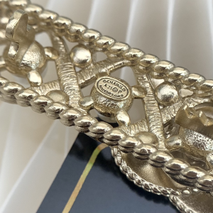 Luxury Womens Jewelry Chanel Diamond CC Logo Gold Hair Accessory A205PP160 AA150069