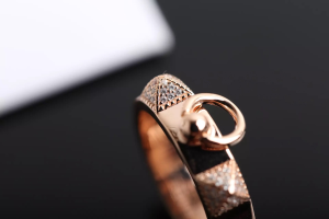 Luxury Womens Jewelry Hermes Collier De Chien Crystals Rings A205PP200 AA150073