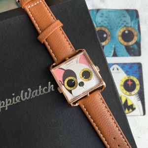 Luxury Womens Watches HappieWatch Bulldog Duke Watch A213PP750 AA150130