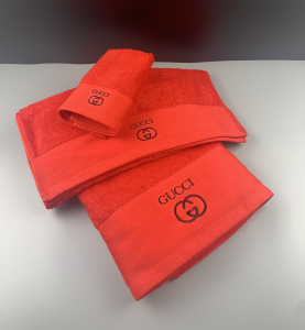Gucci Interlocking G Cotton Gucci Bathroom Bath Towel 3 Sets Red Gucci Interlocking G Cotton Gucci Bathroom Bath Towel 3 Sets Red