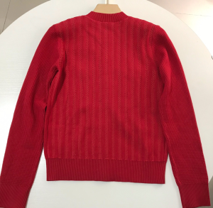 Luxury Womens Clothing Chanel CC Logo Knitwear Cardigan Red SML A29PP480 AA150196