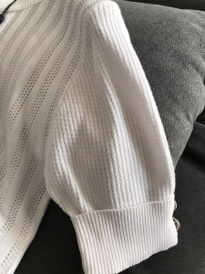 Luxury Womens Clothing Chanel CC Logo Knitwear Tops White SML A29PP480 AA150195