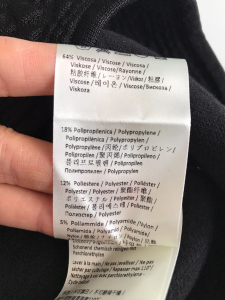 Luxury Womens Clothing Fendi Black Cotton Skirt SML 36 38 40 A29PP680 AA150183