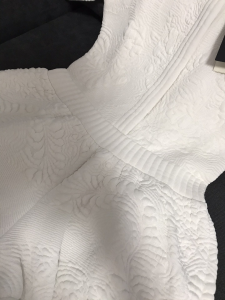 Luxury Womens Clothing Fendi White Knit Romper SML 36 38 40 A29PP780 AA150185