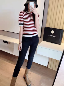 Luxury Womens Clothing Louis Vuitton Cotton T Shirt SML SML A29PP480 AA150189