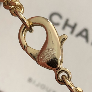 Luxury Womens Jewelry Chanel Gold CC Logo Pendant Necklace A39PP150 AA150209