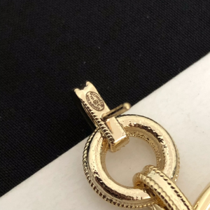 Luxury Womens Jewelry Chanel Gold CC Logo and Hearts Earrings A39PP185 AA150200