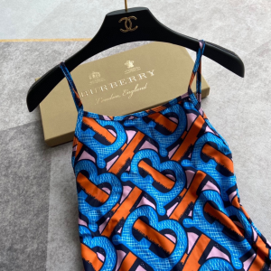 Luxury Womens Clothing Burberry London UK Monogram Swimsuit SML A144PP120 AA150494