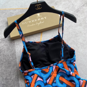 Luxury Womens Clothing Burberry London UK Monogram Swimsuit SML A144PP120 AA150494