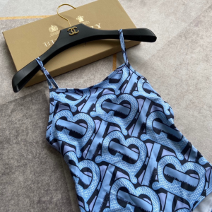 Luxury Womens Clothing Burberry London UK Monogram Swimsuit SML A144PP120 AA150495