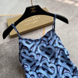 Luxury Womens Clothing Burberry London UK Monogram Swimsuit SML A144PP120 AA150495